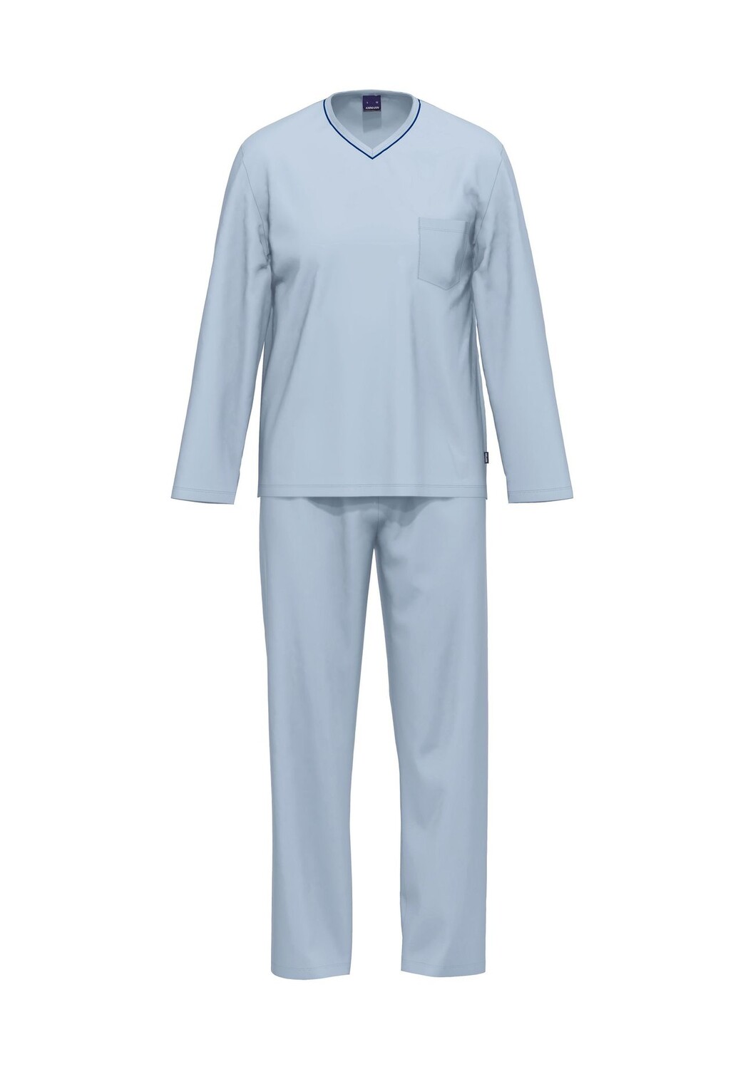 Пижамы из органического хлопка, чистый AMMANN, цвет Ashley Blue
Пижамы из органического хлопка, чистый AMMANN, цвет Ashley Blue