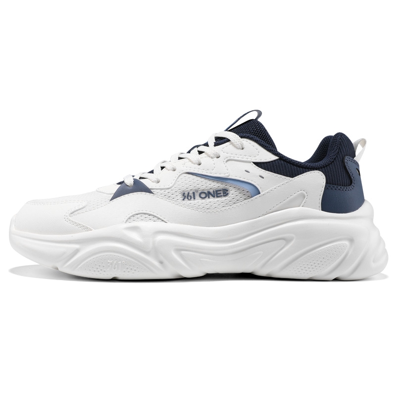 361° Износостойкие и легкие низкие повседневные туфли мужские белого и синего цвета
361° Износостойкие и легкие низкие повседневные туфли мужские белого и синего цвета