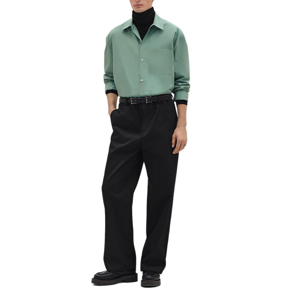 Hermes Мужские повседневные брюки, черные, средней толщины, другие цвета
Hermes Мужские повседневные брюки, черные, средней толщины, другие цвета