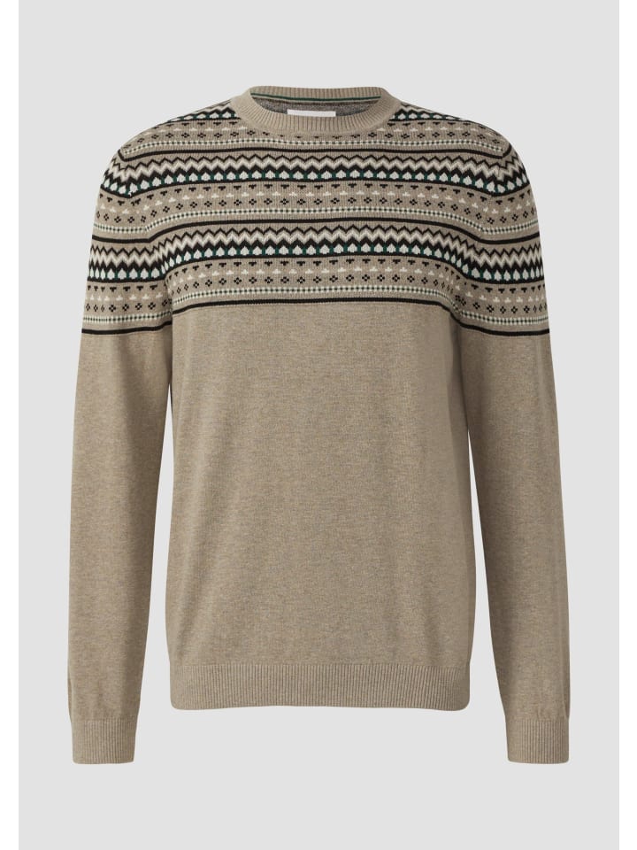 Вязаный свитер 80X0_светло-бежевый s.Oliver
Вязаный свитер 80X0_светло-бежевый s.Oliver