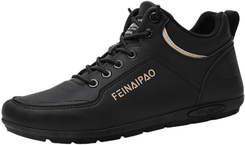 Мужские повседневные кроссовки на шнуровке - модные, удобные, устойчивые к скольжению, прочные, подходят для использования на улице и для путешествий Fusecottc, черный
Мужские повседневные кроссовки на шнуровке - модные, удобные, устойчивые к скольжению, прочные, подходят для использования на улице и для путешествий Fusecottc, черный