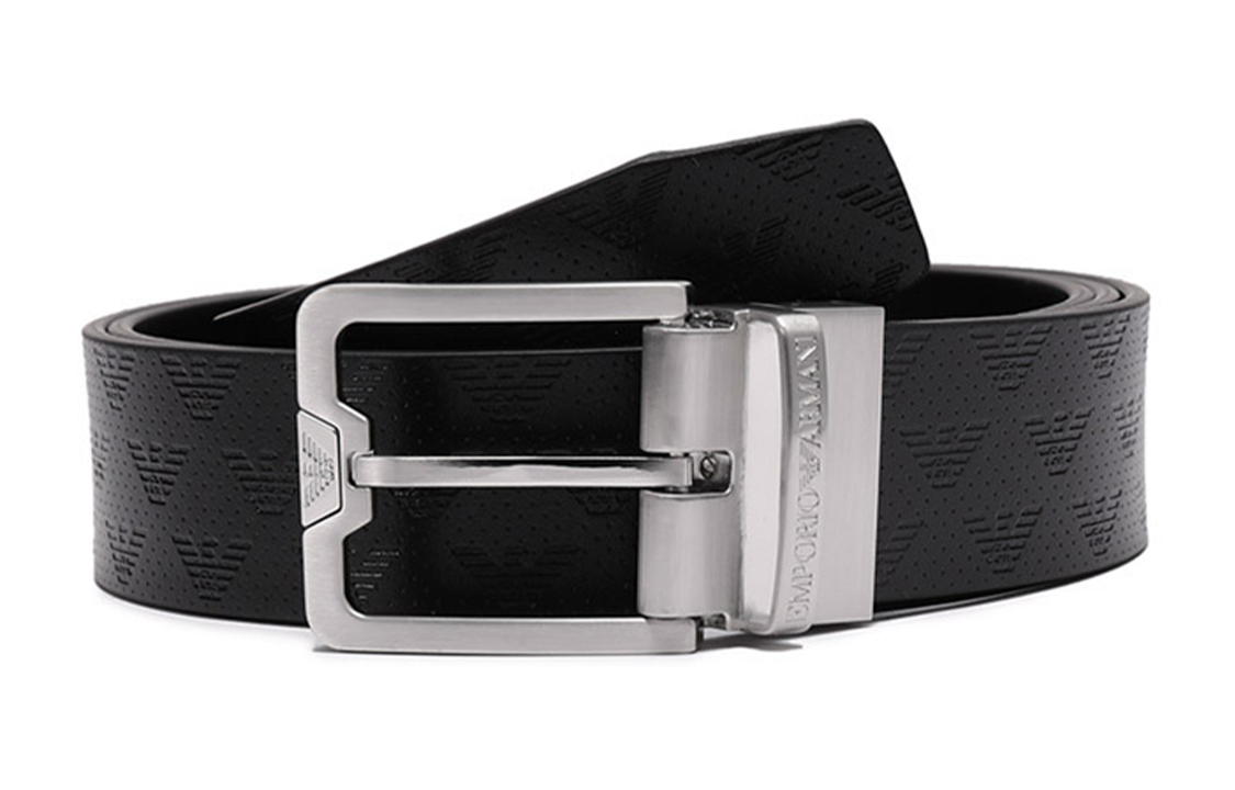 Ремень из кожи с пряжкой EMPORIO ARMANI, черный
Ремень из кожи с пряжкой EMPORIO ARMANI, черный