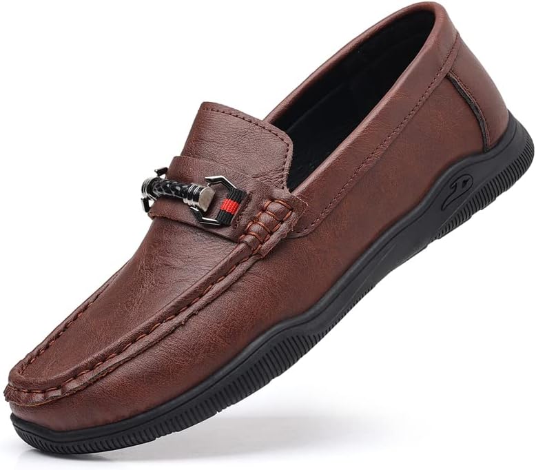 Мужские лоферы BULMEGIAY, классические туфли без шнурков, мокасины, повседневные легкие лодочные туфли для мужчин, коричневый
Мужские лоферы BULMEGIAY, классические туфли без шнурков, мокасины, повседневные легкие лодочные туфли для мужчин, коричневый