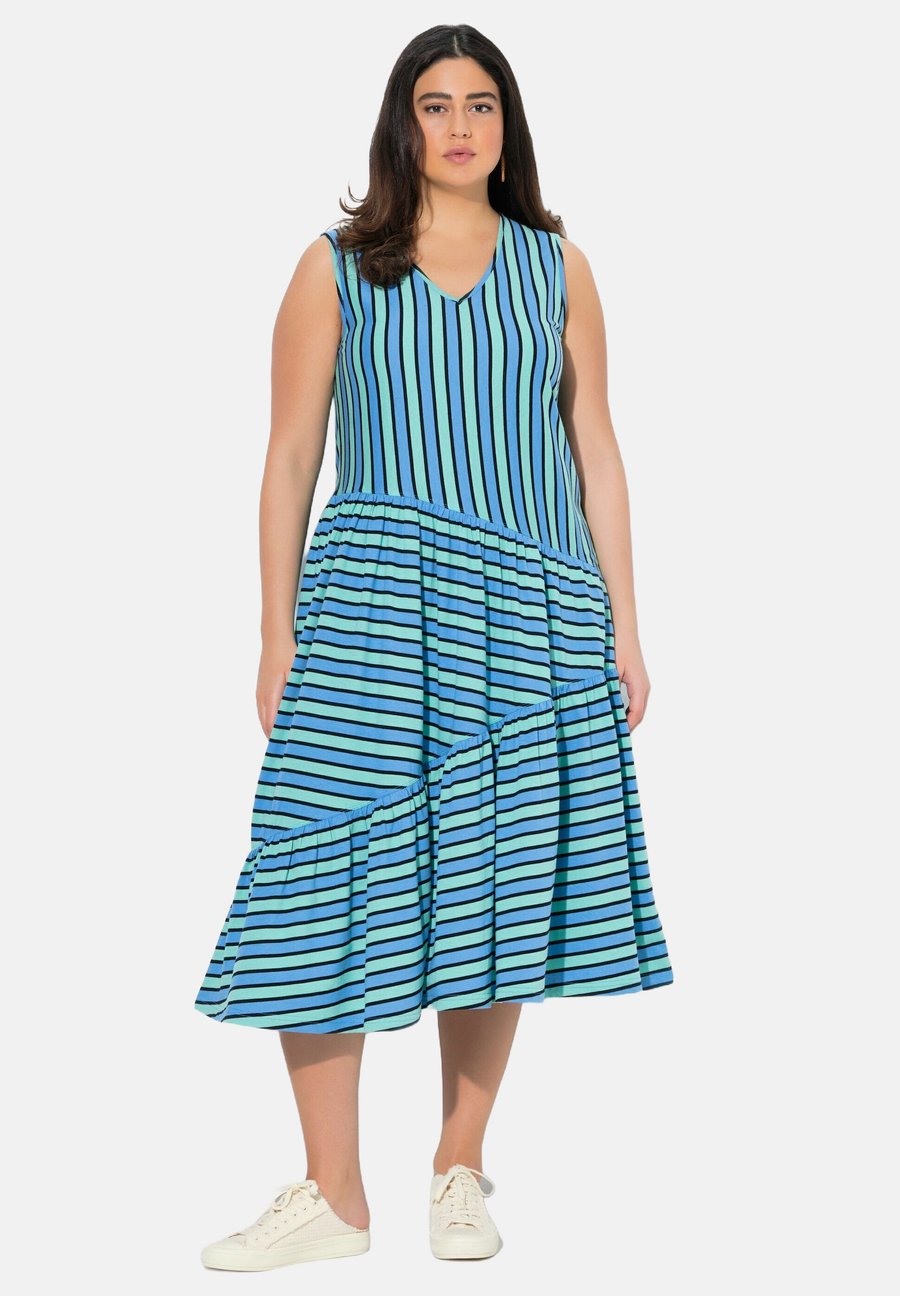 Платье Ulla Popken MIXED STRIPE SLEEVELESS, Sky Blue/Light Blue
Платье Ulla Popken MIXED STRIPE SLEEVELESS, Sky Blue/Light Blue