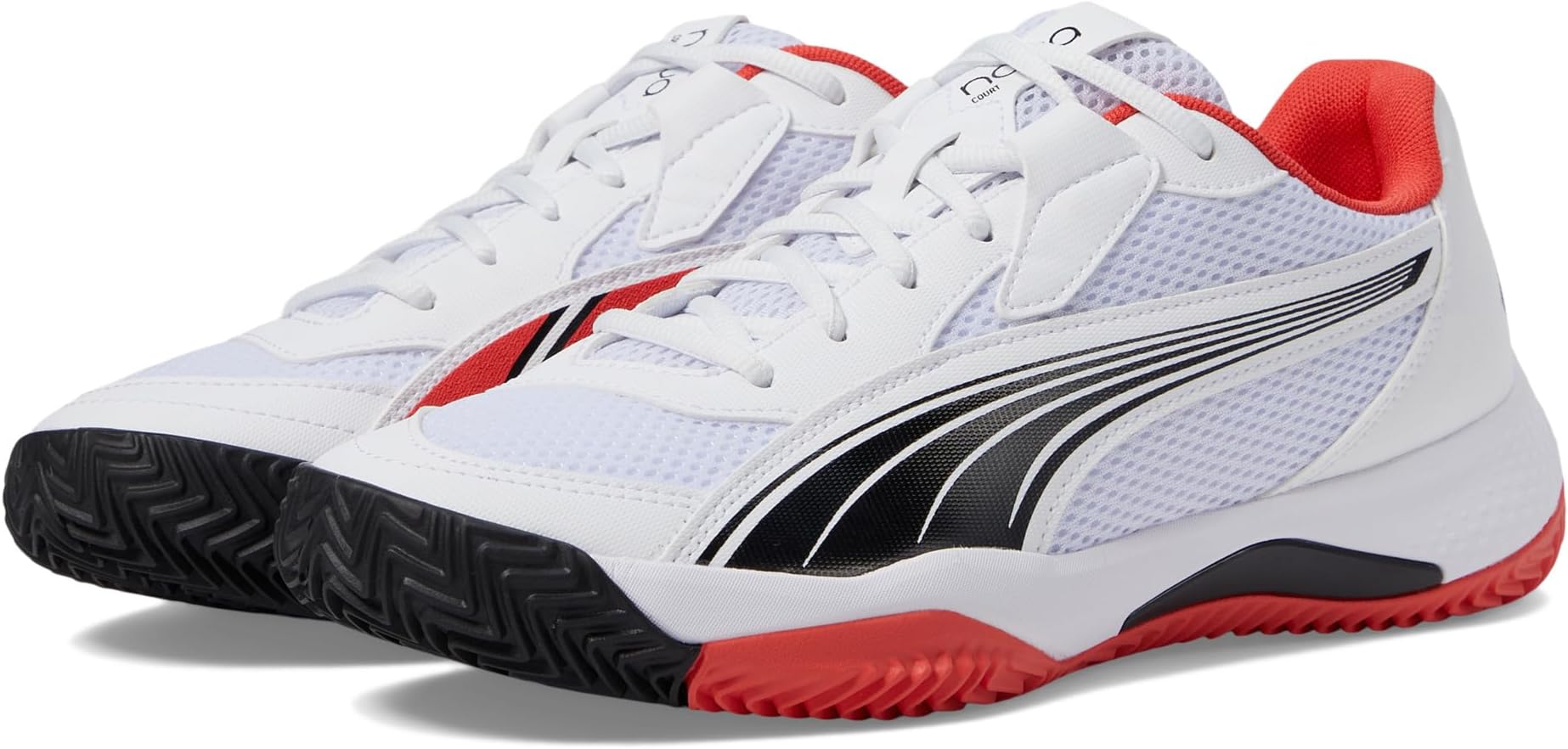 Кроссовки PUMA Nova Court Pickleball Shoes, цвет Puma White/Puma Black/Active Red
Кроссовки PUMA Nova Court Pickleball Shoes, цвет Puma White/Puma Black/Active Red
