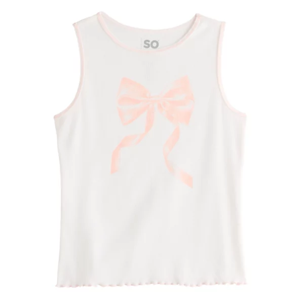 Майка с ребристым принтом для девочек 6-20 лет, стандартного и большого размера So, цвет drawn satin bow
Майка с ребристым принтом для девочек 6-20 лет, стандартного и большого размера So, цвет drawn satin bow