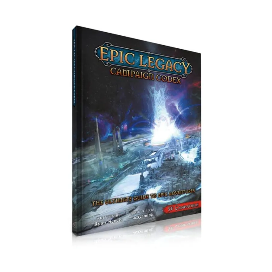 Epic Legacy Campaign Codex, Dungeons & Dragons 5E (2CGaming), твердый переплет
Epic Legacy Campaign Codex, Dungeons & Dragons 5E (2CGaming), твердый переплет