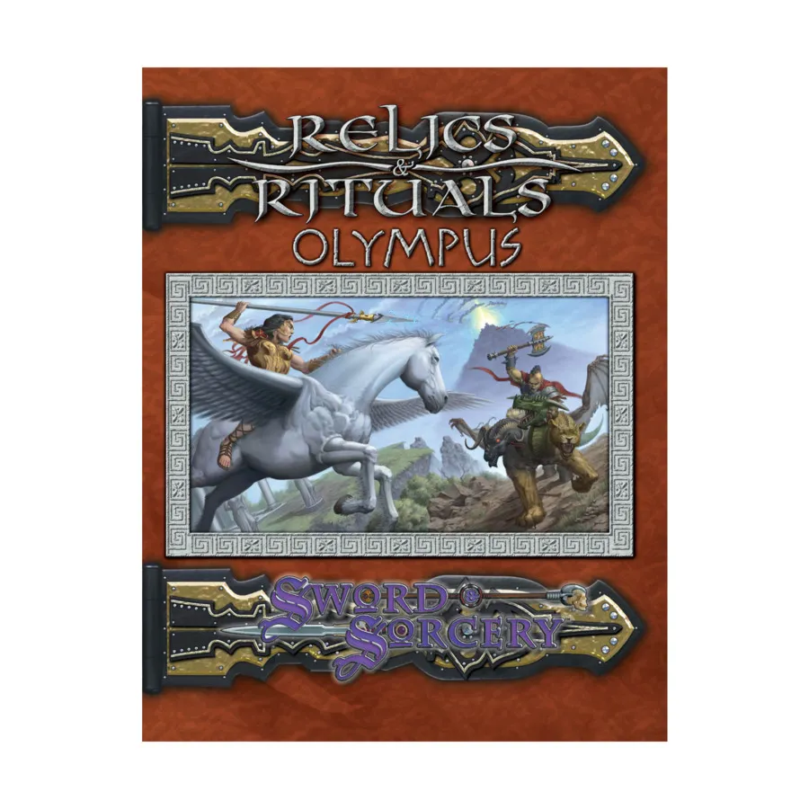 Relics & Rituals - Olympus, d20 Sourcebooks (Sword & Sorcery Studios), твердый переплет
Relics & Rituals - Olympus, d20 Sourcebooks (Sword & Sorcery Studios), твердый переплет
