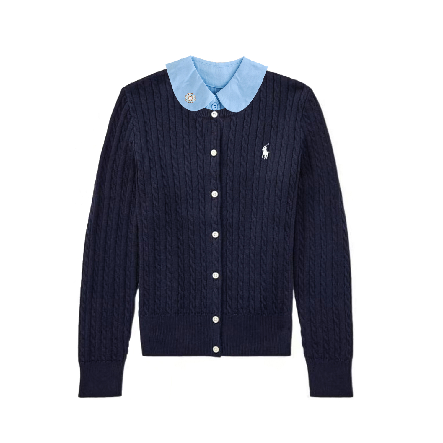 Polo Ralph Lauren Свитер трикотажный navy blue детский
Polo Ralph Lauren Свитер трикотажный navy blue детский