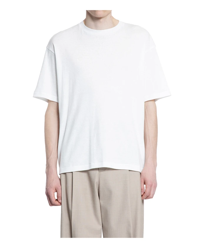 Хлопковая футболка с круглым вырезом Recto, белый
Хлопковая футболка с круглым вырезом Recto, белый