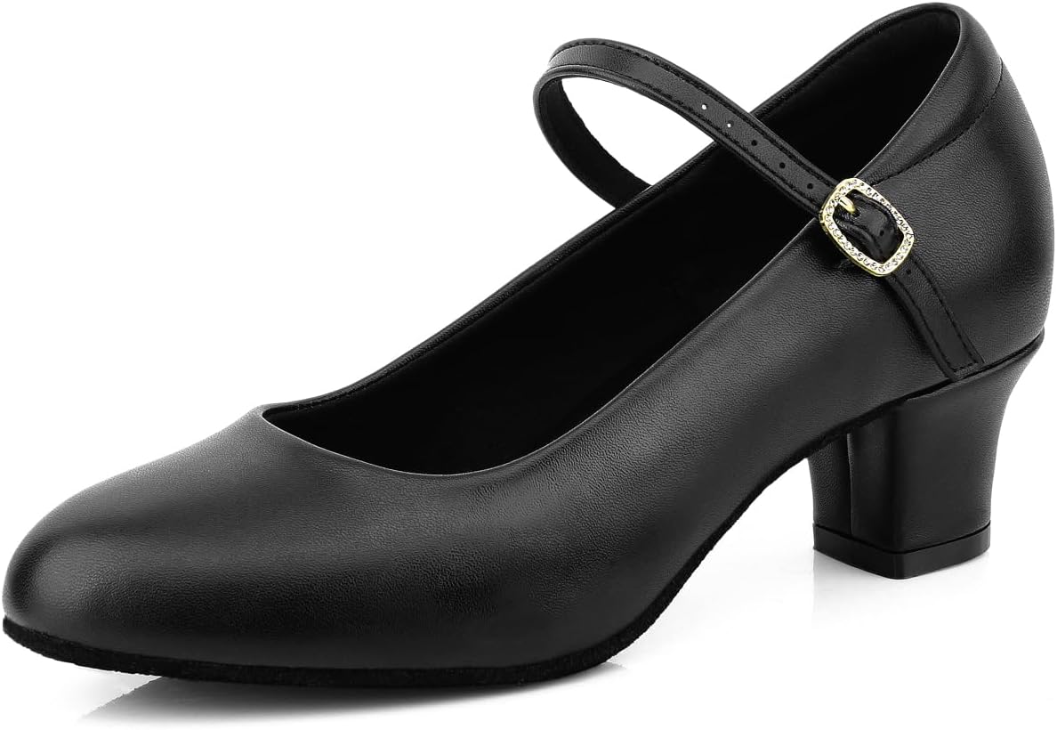 Женские бальные туфли на каблуке с ремешком на щиколотке для свадеб и латиноамериканских танцев Sogebo, черный
Женские бальные туфли на каблуке с ремешком на щиколотке для свадеб и латиноамериканских танцев Sogebo, черный