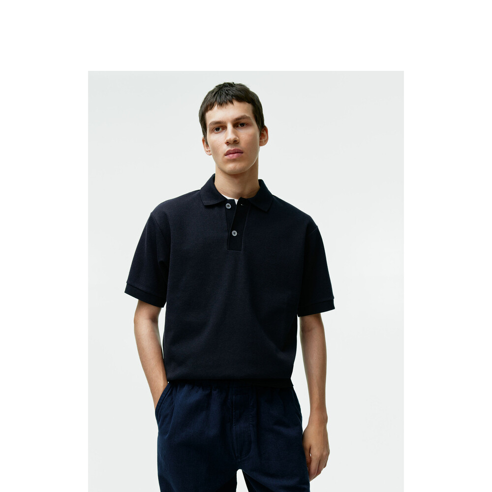 Рубашка-поло мужская Arket с короткими рукавами, черный
Рубашка-поло мужская Arket с короткими рукавами, черный