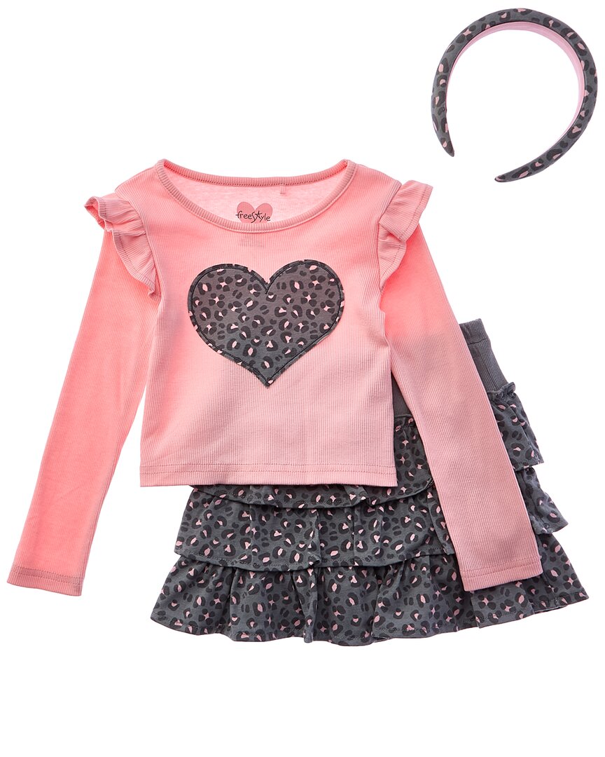 Комплект из двух юбок-шорт Freestyle Shake It Off, розовый
Комплект из двух юбок-шорт Freestyle Shake It Off, розовый