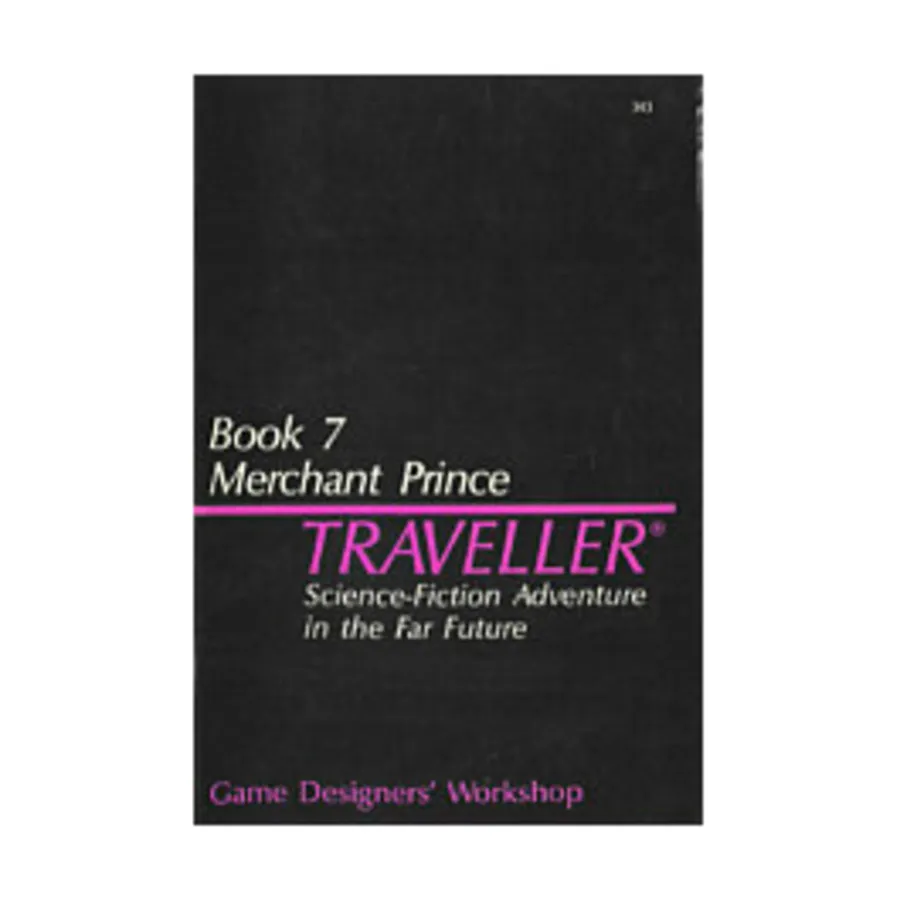 Book #7 - Merchant Prince, Traveller - Core & Assorted (GDW), мягкая обложка
Book #7 - Merchant Prince, Traveller - Core & Assorted (GDW), мягкая обложка