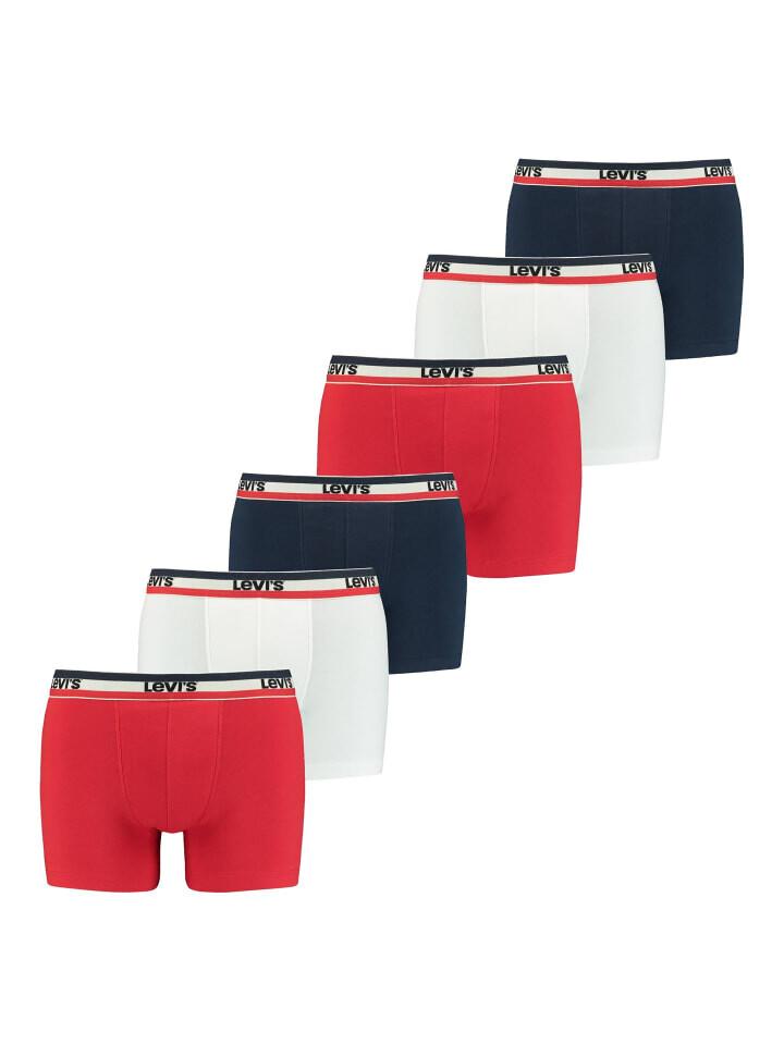 Боксеры Levi´s short 6er Pack, цвет weiß/blau/rot
Боксеры Levi´s short 6er Pack, цвет weiß/blau/rot