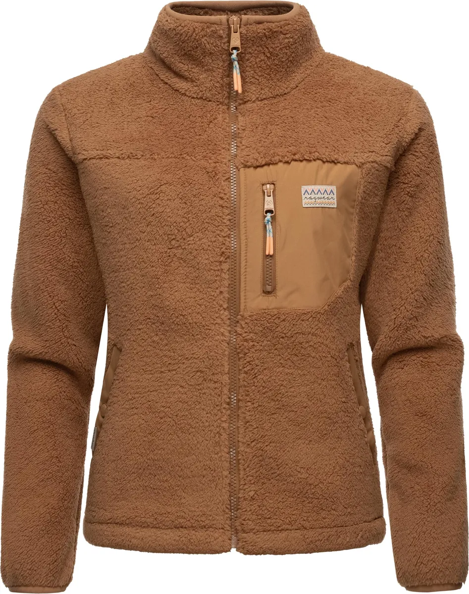 Плюшевая куртка Ragwear "Аларис", без капюшона, уютная флисовая куртка с нагрудным карманом, коричневый
Плюшевая куртка Ragwear "Аларис", без капюшона, уютная флисовая куртка с нагрудным карманом, коричневый