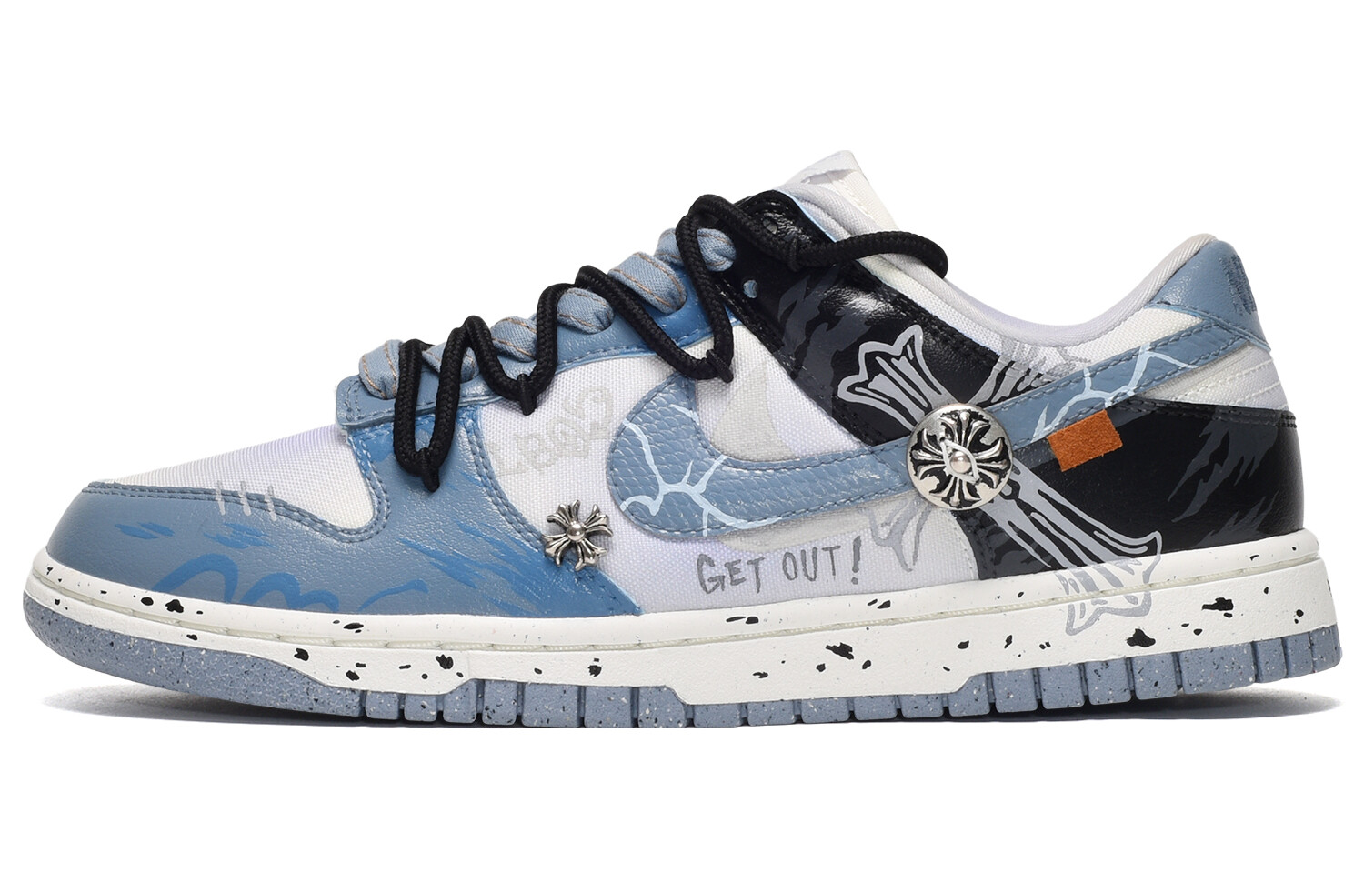 Кроссовки Nike Dunk Skateboarding Shoes Women's Low-top University Blue/Black/White, синий
Кроссовки Nike Dunk Skateboarding Shoes Women's Low-top University Blue/Black/White, синий