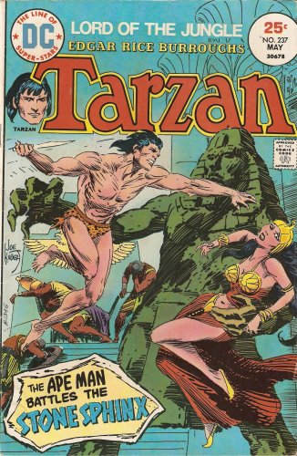 Tarzan #237 May 1975 By Edgar Rice Burroughs (DC Comics)
Tarzan #237 May 1975 By Edgar Rice Burroughs (DC Comics)
