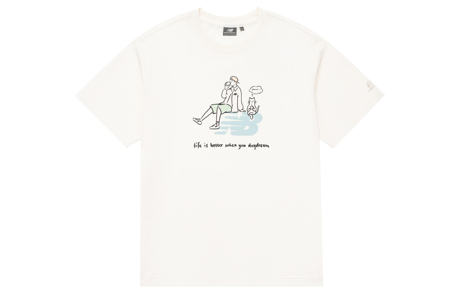 Футболка унисекс New Balance, Молочно-белый
Футболка унисекс New Balance, Молочно-белый