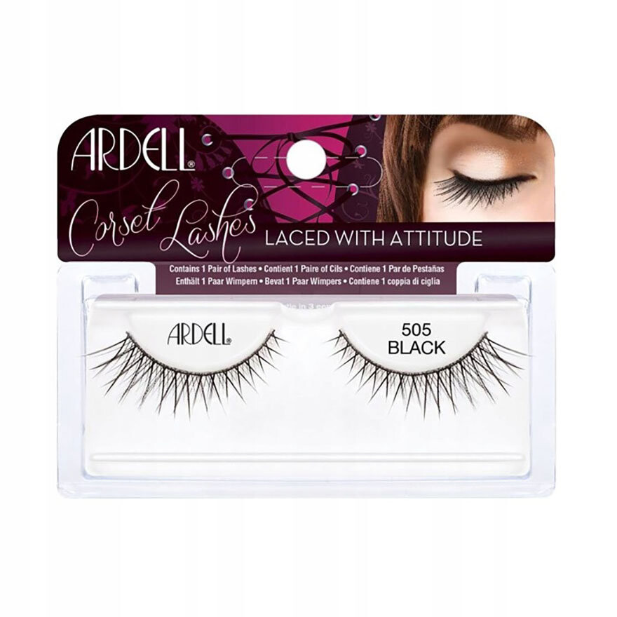 Полоски накладных ресниц ARDELL CORSET LASHES #505 Bl
Полоски накладных ресниц ARDELL CORSET LASHES #505 Bl