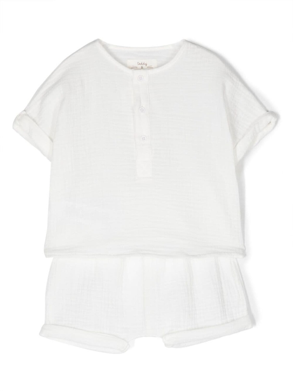 TEDDY & MINOU комплект из шортов и футболки, белый
TEDDY & MINOU комплект из шортов и футболки, белый