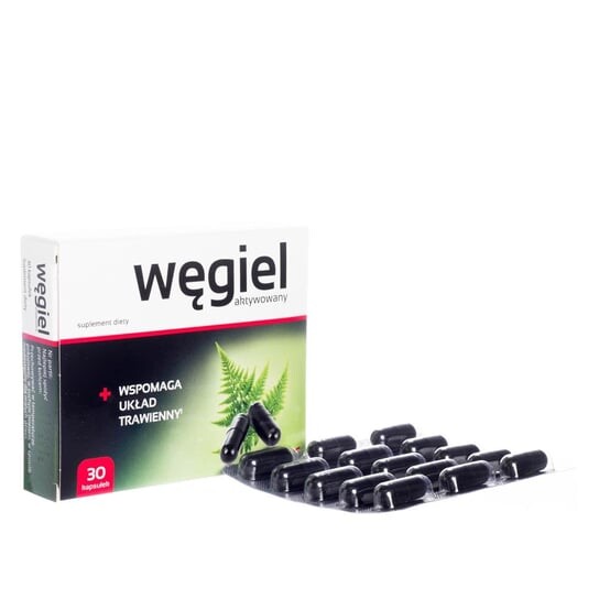 Биологически активная добавка с активированным углем, 30 капсул. Colfarm