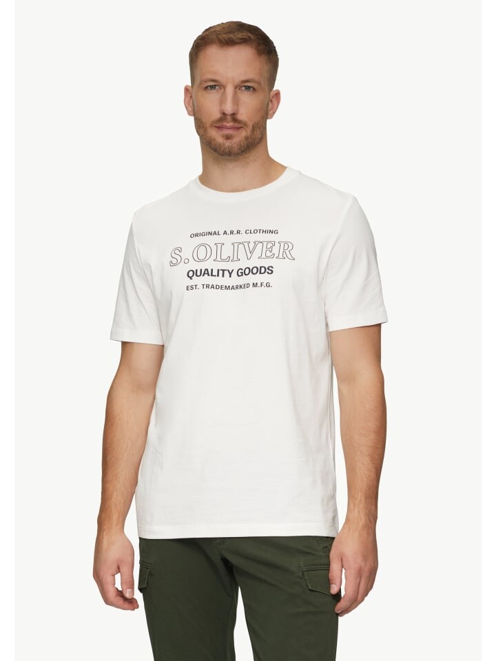 Футболка sOliver kurzarm, белый
Футболка sOliver kurzarm, белый