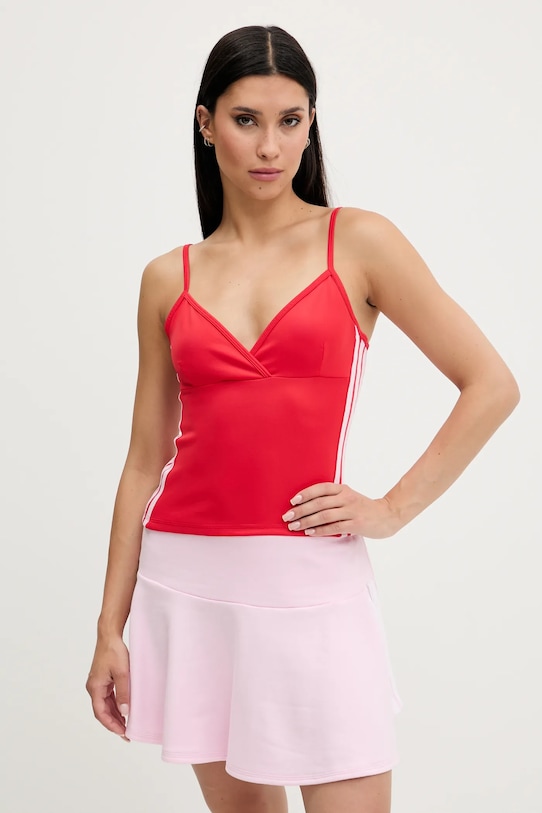 Топ в стиле кокетка Adidas, красный
Топ в стиле кокетка Adidas, красный