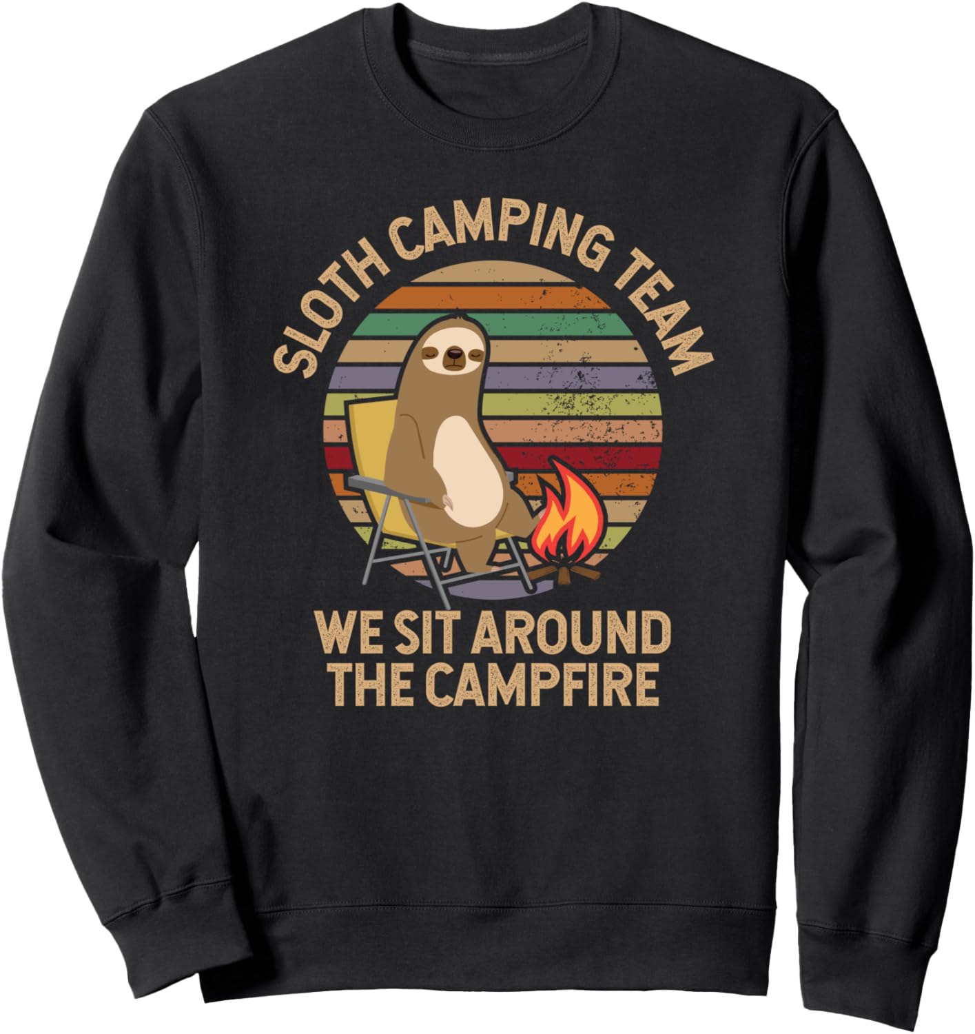 Винтажная толстовка команды любителей кемпинга с ленивцами Sloth Camping Team, черный
Винтажная толстовка команды любителей кемпинга с ленивцами Sloth Camping Team, черный