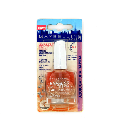 Лак для ногтей Maybelline Express Finish 40 Seconds Diamonds номер 540730 - 10 мл Maybelline New York
Лак для ногтей Maybelline Express Finish 40 Seconds Diamonds номер 540730 - 10 мл Maybelline New York