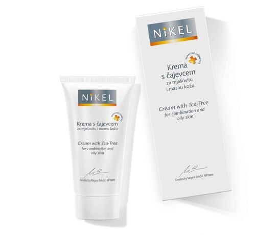 Никель, крем для кожи от прыщей с зеленым чаем, 50 мл., Nikel
Никель, крем для кожи от прыщей с зеленым чаем, 50 мл., Nikel