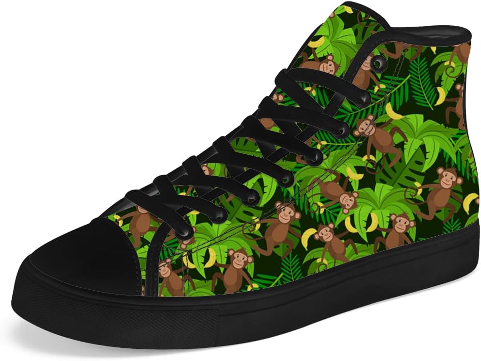 Кеды на высокой подошве Chebing Monkey для мужчин и женщин, с шнуровкой, повседневная обувь, подарок для парня или девушки, коричневый
Кеды на высокой подошве Chebing Monkey для мужчин и женщин, с шнуровкой, повседневная обувь, подарок для парня или девушки, коричневый