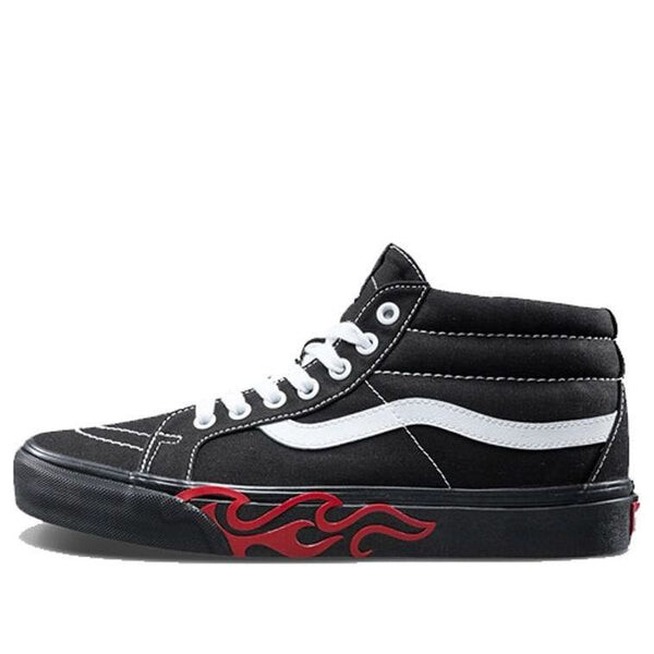 Кроссовки sk8-mid 'flame cut out' Vans, черный
Кроссовки sk8-mid 'flame cut out' Vans, черный