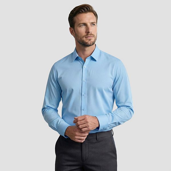 Мужская рубашка slim fit с длинным рукавом, без утюжки, на пуговицах Cloudstyle, Light Blue
Мужская рубашка slim fit с длинным рукавом, без утюжки, на пуговицах Cloudstyle, Light Blue