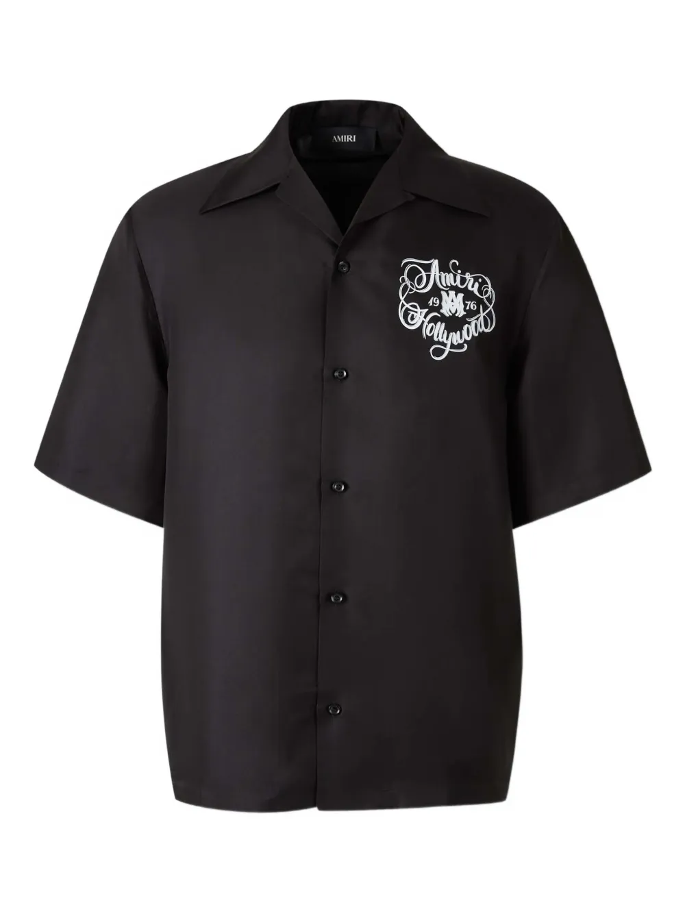 Рубашка с цветочным принтом на пуговицах Amiri, черный
Рубашка с цветочным принтом на пуговицах Amiri, черный