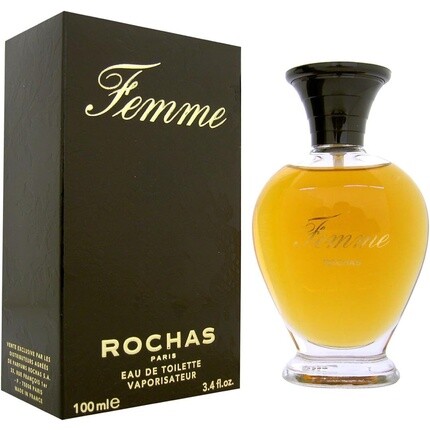 Rochas Femme Eau De Toilete 100ml Spray Perfume
Rochas Femme Eau De Toilete 100ml Spray Perfume