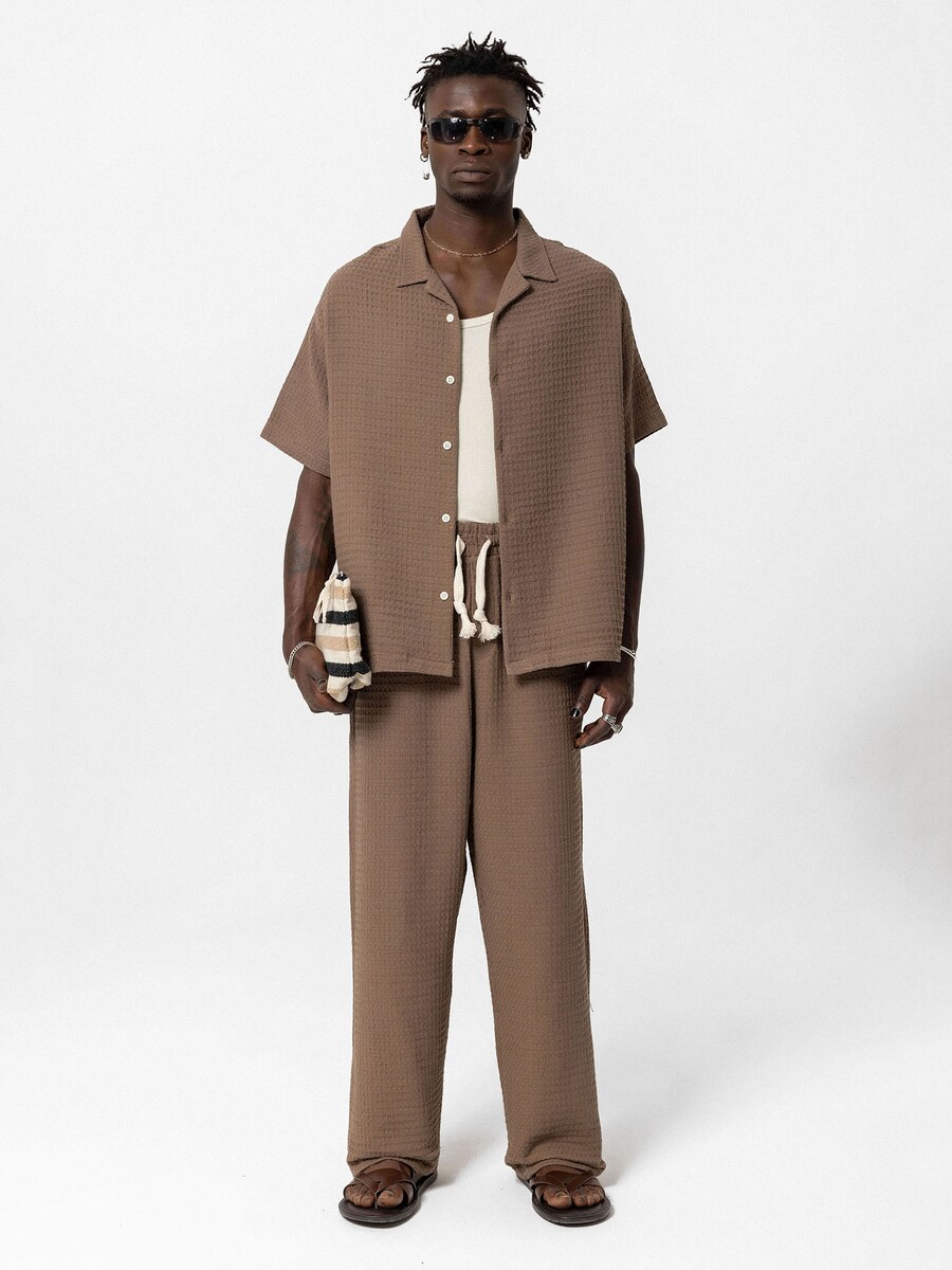 Рубашка комфортного кроя VAMOS CLO, коричневый
Рубашка комфортного кроя VAMOS CLO, коричневый