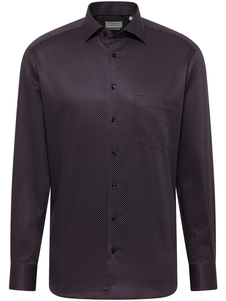 Рубашка MODERN FIT бордового цвета Eterna
Рубашка MODERN FIT бордового цвета Eterna