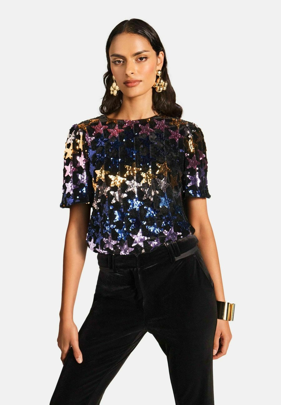 Блуза Love & Roses Blouse, Multi/Black
Блуза Love & Roses Blouse, Multi/Black