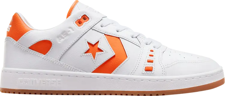 Кроссовки AS-1 Pro Low 'White Orange', белый
Кроссовки AS-1 Pro Low 'White Orange', белый