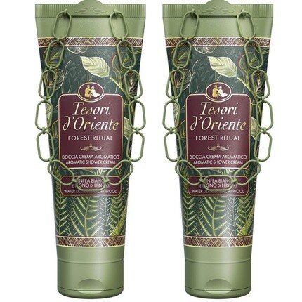 Крем для душа «Лесной ритуал» 250 мл 8,45 жидких унций, Tesori D'Oriente
Крем для душа «Лесной ритуал» 250 мл 8,45 жидких унций, Tesori D'Oriente