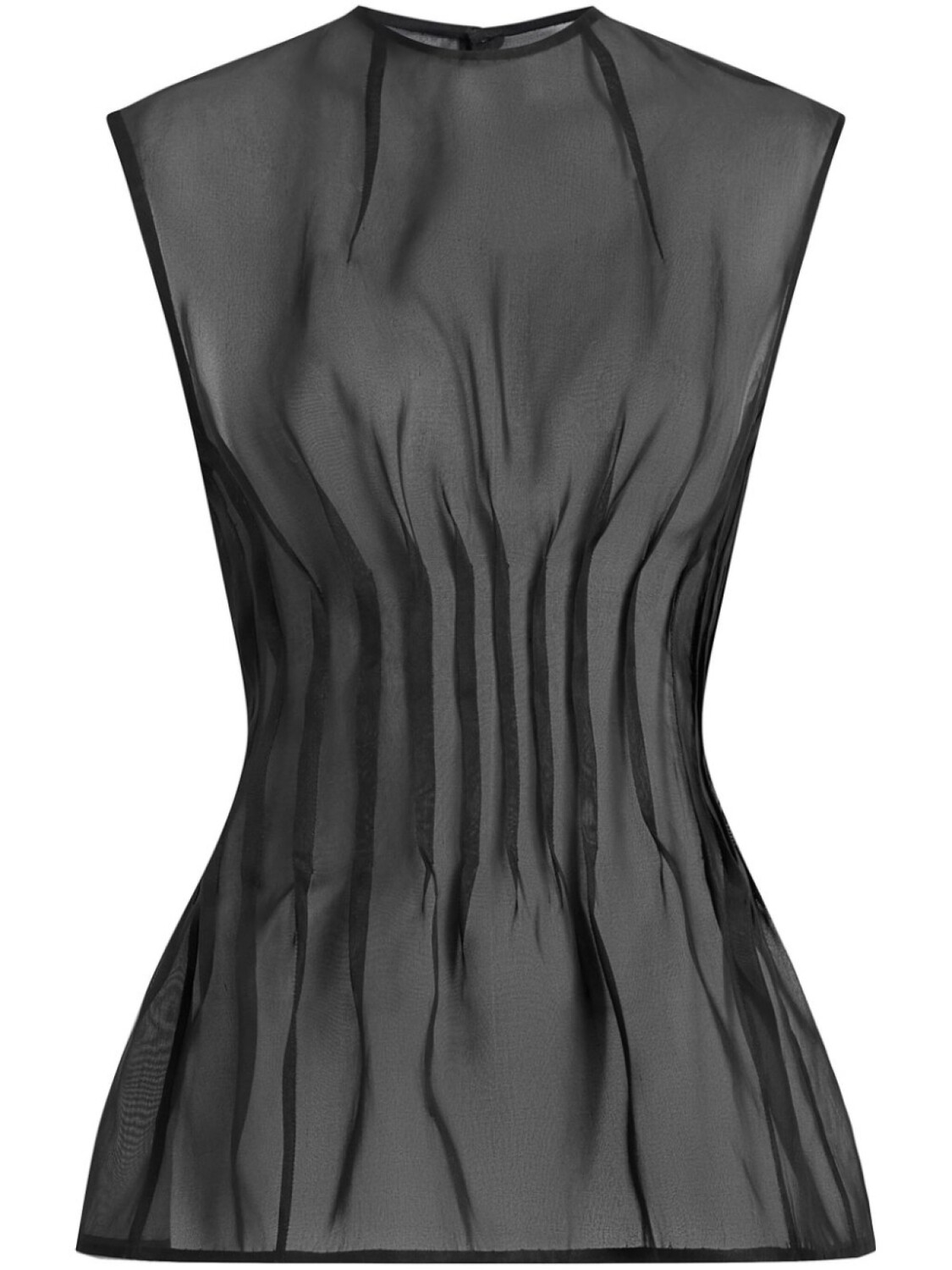 Шелковый топ The Westin без рукавов KHAITE, черный
Шелковый топ The Westin без рукавов KHAITE, черный