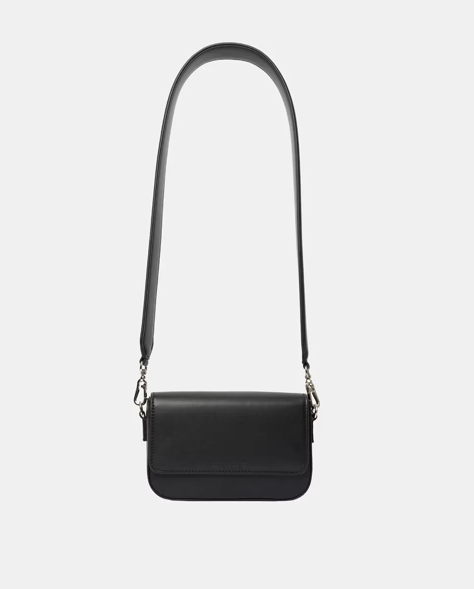 Черная мини-сумка через плечо Pantone с клапаном Olivia Mareque, черный
Черная мини-сумка через плечо Pantone с клапаном Olivia Mareque, черный
