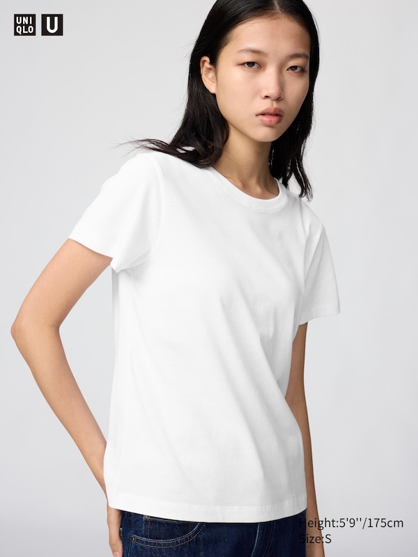 Футболка из 100% хлопка Supima Uniqlo, 00 white, Белый, Футболка из 100% хлопка Supima Uniqlo, 00 white
Футболка из 100% хлопка Supima Uniqlo, 00 white, Белый, Футболка из 100% хлопка Supima Uniqlo, 00 white