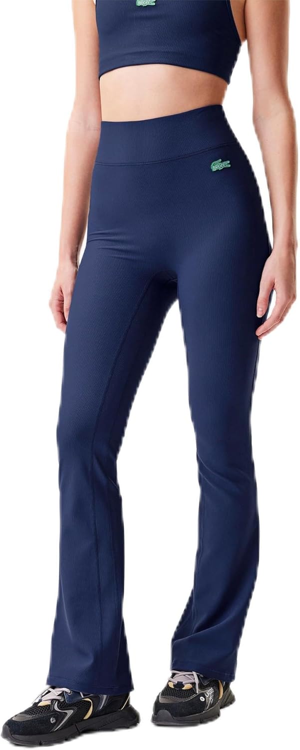 Женские брюки-клеш Lacoste в рубчик, Green
Женские брюки-клеш Lacoste в рубчик, Green