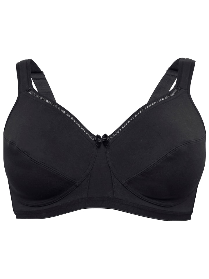 Бюстгальтер без косточек sheego, черный
Бюстгальтер без косточек sheego, черный