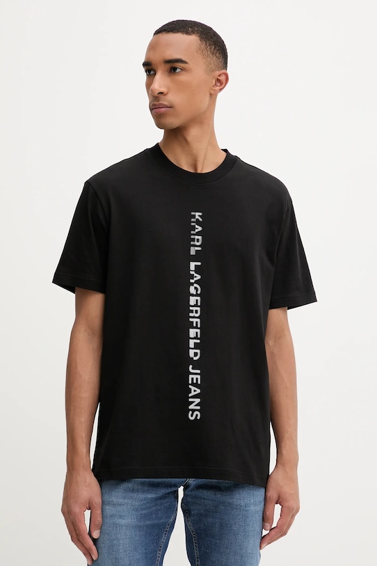 Хлопковая футболка Karl Lagerfeld Jeans, черный
Хлопковая футболка Karl Lagerfeld Jeans, черный