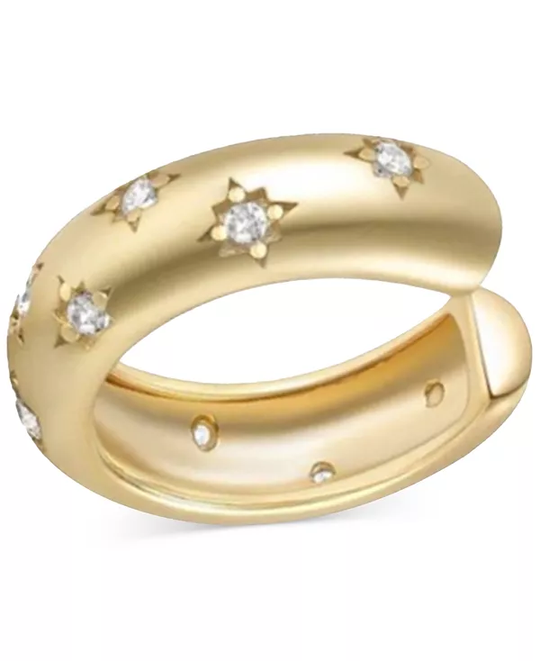 Серьга-Кафф из стерлингового серебра 18 карат с паве Ben Oni, gold
Серьга-Кафф из стерлингового серебра 18 карат с паве Ben Oni, gold