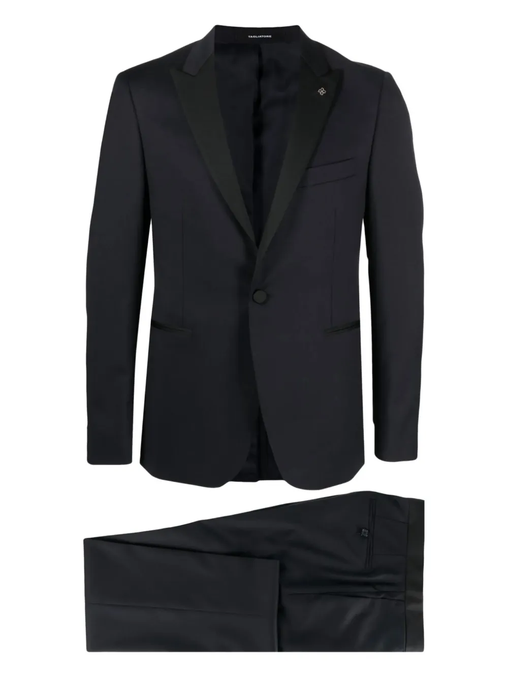 Костюм на пуговицах Tagliatore, синий
Костюм на пуговицах Tagliatore, синий