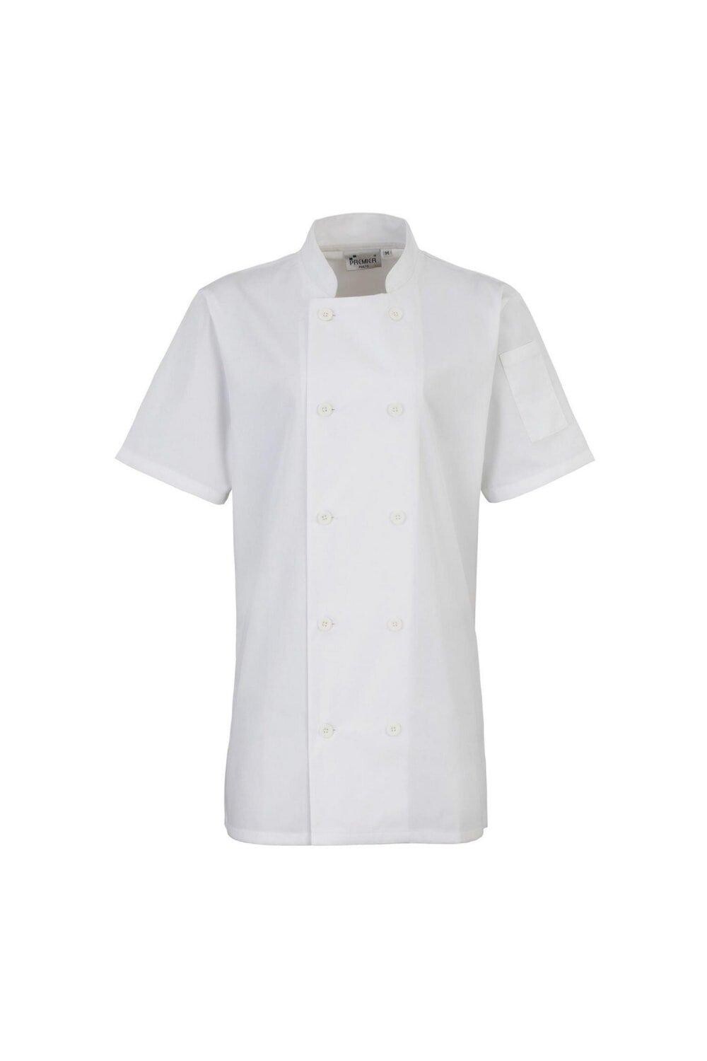 Куртка шеф-повара с короткими рукавами Premier, белый
Куртка шеф-повара с короткими рукавами Premier, белый